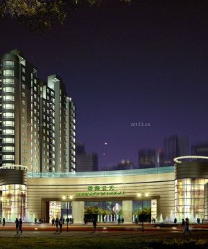 2023时尚简约风格夜景设计效果图大全