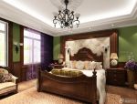 2025美式风格小户型卧室装修案例图片欣赏