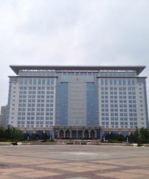 2025现代简约风格政府办公楼装修设计图