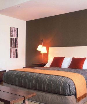 最新快捷酒店装修设计实木家具装修效果图