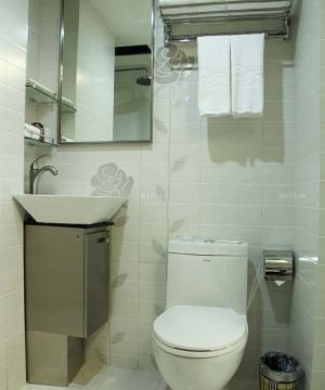 快捷酒店装修设计小卫生间装修实景图