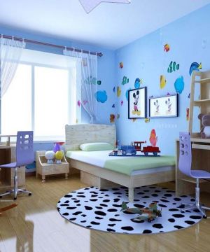 10平米儿童房墙面装饰效果图欣赏