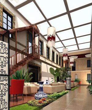 蓬莱快捷酒店休闲区装修设计实景图欣赏