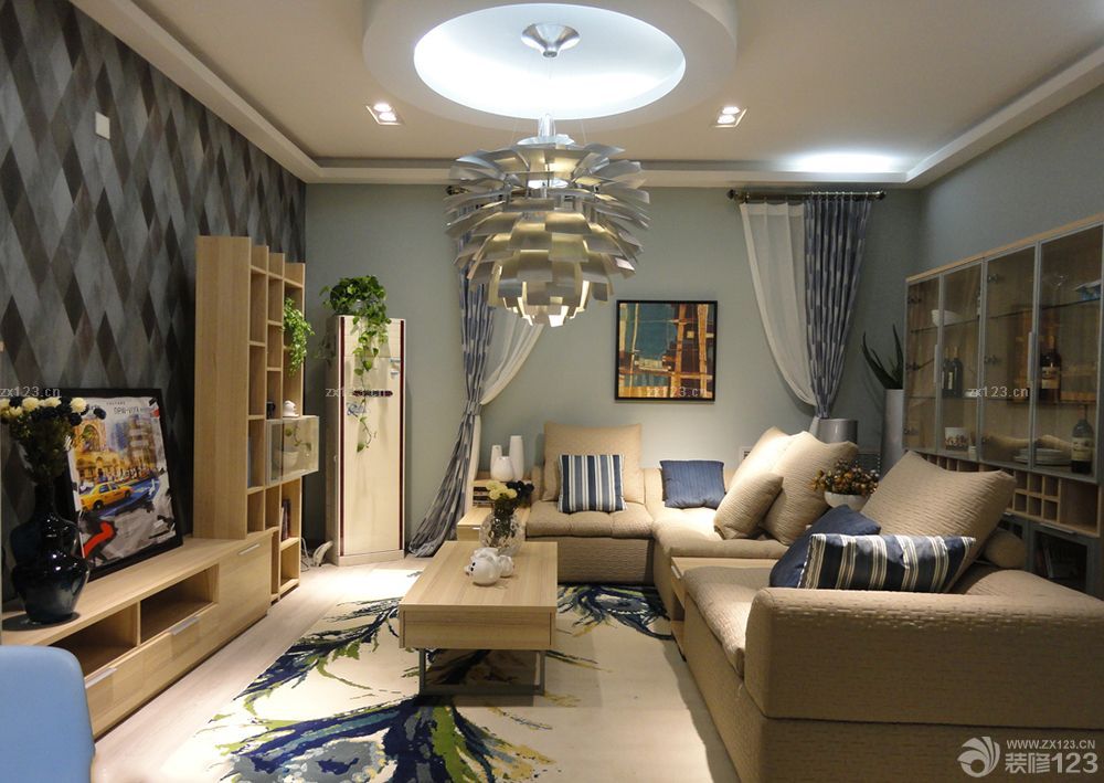 2025沙发家具展厅欧式风格吊顶装修效果图欣赏