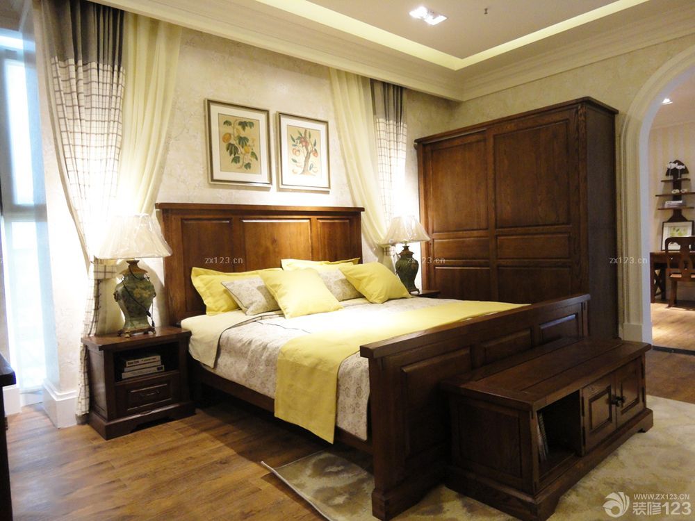 新中式家具展厅装修设计图