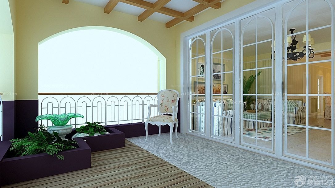 2025家庭阳台客厅隔断玻璃移动门效果图