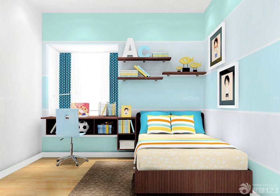 最新现代简约风格飘窗改书桌设计图片大全