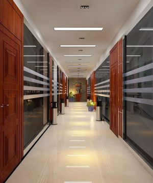 2025最新现代写字楼玻璃隔断墙装修实景图