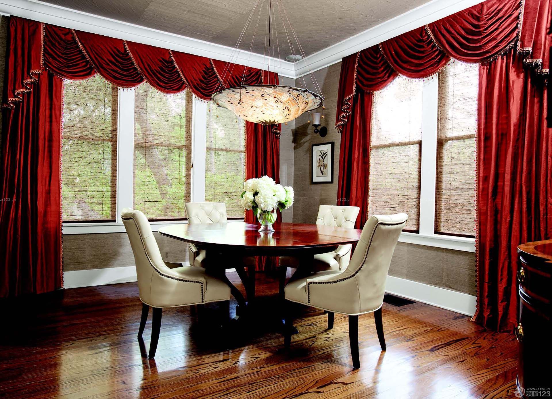 2025家庭餐厅欧式短帘装修效果图欣赏