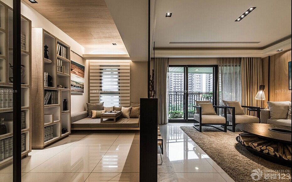 2025最新书房榻榻米地台装修案例 