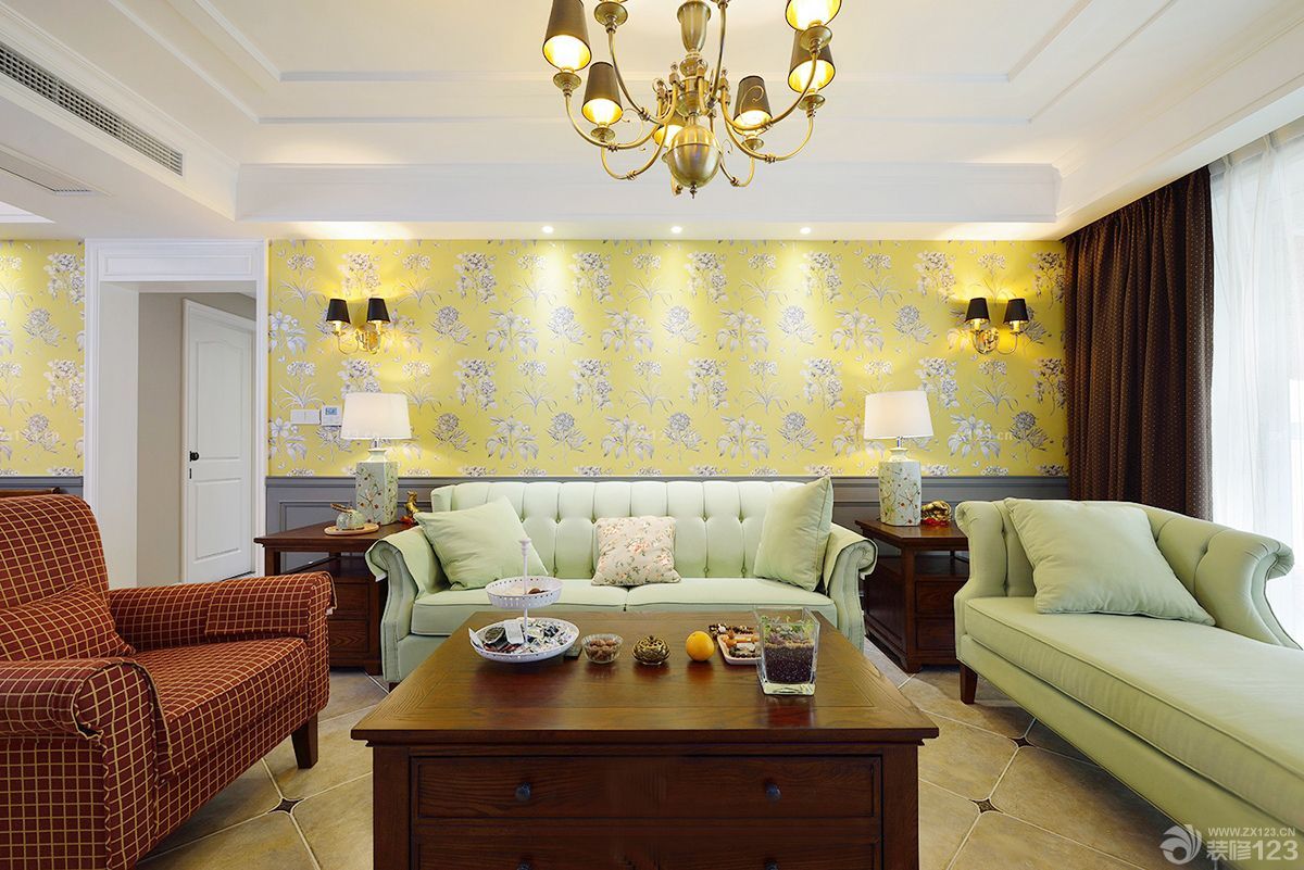 2025最新家装样板房家装客厅装修案例图片