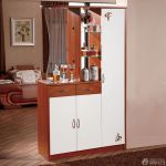 中式风格客厅玄关酒柜隔断装修案例大全