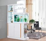 最新现代风格客厅玄关酒柜隔断设计图片大全