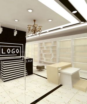 2025最新现代欧式风格女服装店装修设计图