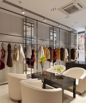 2025现代风格服装店装修设计效果图大全