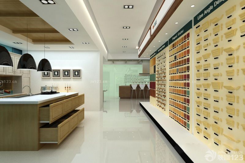 专卖店橱柜展厅设计效果图欣赏