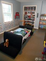 儿童房间玩具自制储物架效果图欣赏