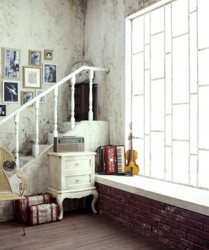 2023摄影棚室内楼梯设计效果图片