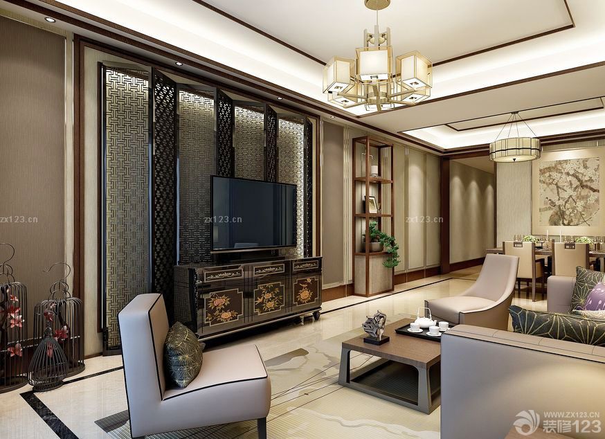 2025家装客厅电视墙设计效果图片