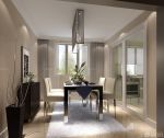 家装现代简约风格餐厅设计效果图片