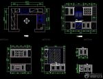 最新现代橱柜设计cad图纸