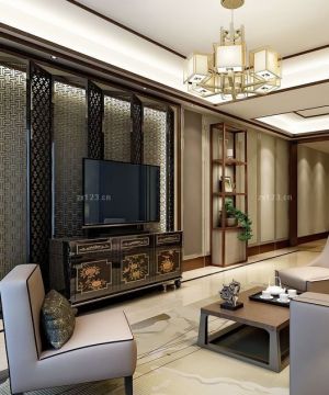 2025家装客厅电视墙设计效果图片