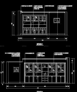 室内装饰橱柜设计图纸