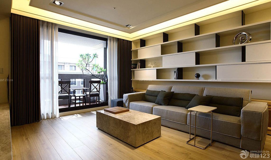 最新日式室内家装客厅装修设计案例2023