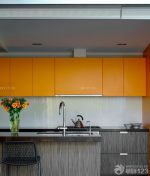海尔烤漆橱柜厨房装修设计效果图欣赏