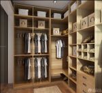 2025现代设计风格阁楼衣帽间装饰陈列图