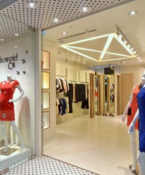 专卖店装修设计女装服装店面设计效果图片大全