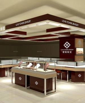 2025商场专柜玻璃展示柜装修案例