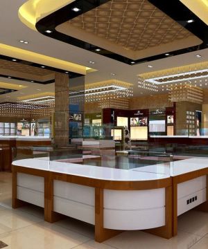 2025商场专柜玻璃展示柜装修效果图片