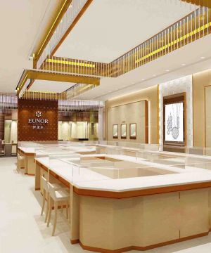2025最新商场专柜玻璃展示柜设计效果图欣赏