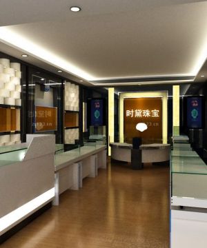 最新商场玻璃展示柜设计效果图片欣赏