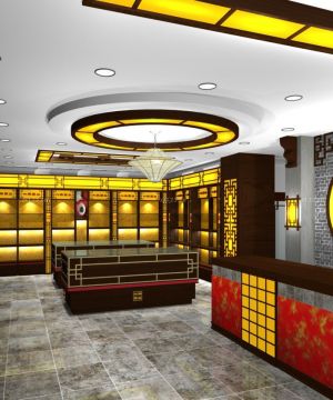 商场玻璃展示柜设计效果图片