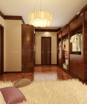 2025中式风格阁楼衣帽间展示图