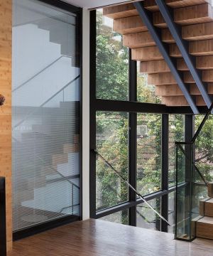 最新写字楼办公室楼梯设计效果图