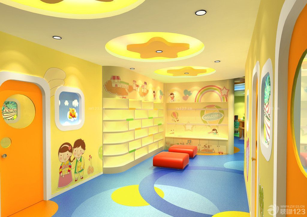 2025幼儿园教室布置设计效果图