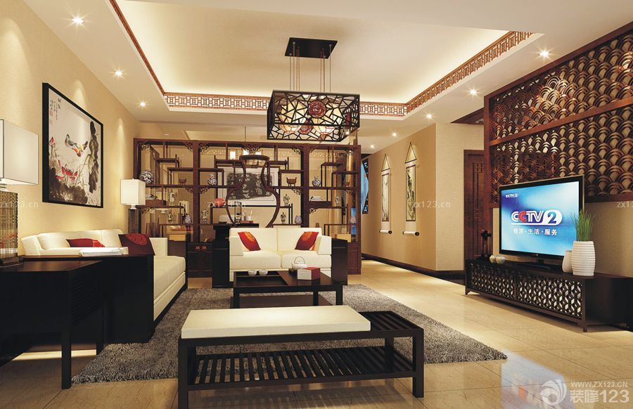 明清古典家具博古架造型设计图