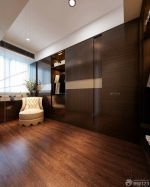 2025现代风格衣帽间推拉门装修效果图