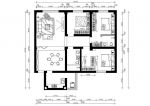 2025二室两厅农村自建一层房屋设计图纸