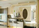 最新70平米装修样板房家庭吧台设计效果图片