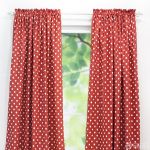 2025小户型飘窗彩色圆点拉帘图片大全