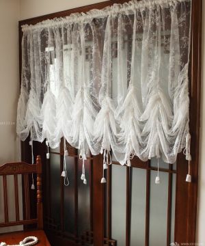 中式家装设计日韩窗帘效果图片