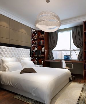 家庭装修混搭风格大卧室装修效果图片