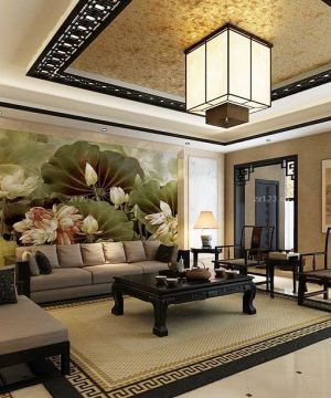 2025简约中式风格明清古典家具摆放图片