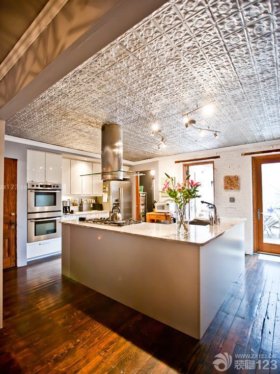 室内厨房卫生间金属吊顶装修效果图片大全