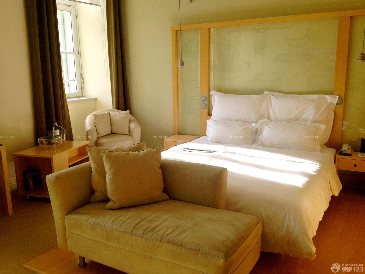 温馨小型宾馆房间装修设计效果图欣赏