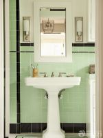 小户型小清新厨房卫生间瓷砖装修案例大全